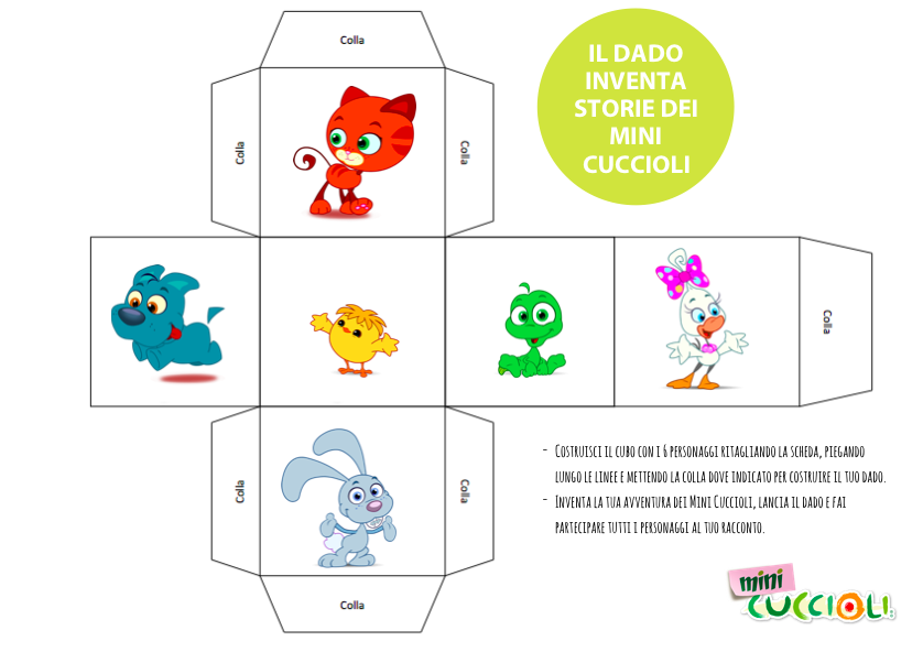 dado delle storie Mini Cuccioli